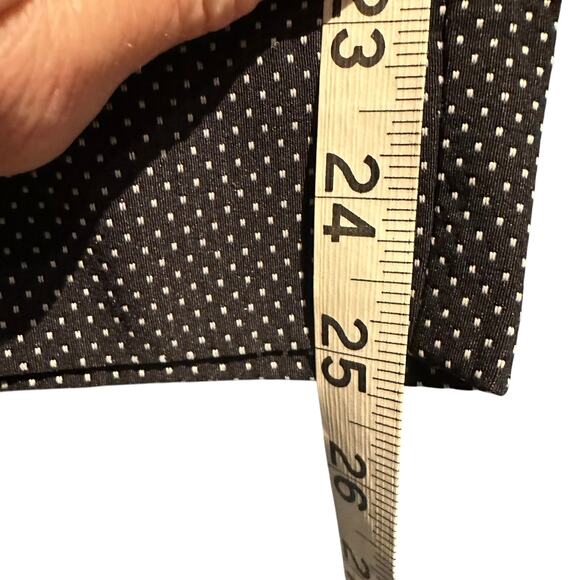 Banana Republic Size 0 Sloan Crop Pant Polka Dot Fairy Whimsygoth Work Office - Picture 6 of 9